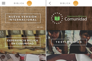 Bíblica presenta su app para móviles