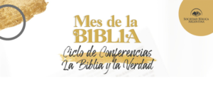 Ciclo de conferencias del Mes de la Biblia gratuitas