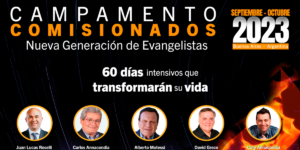 Campamento Comisionados para una nueva generación de Evangelistas