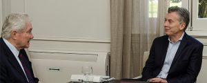 Luis Palau se reunió con el Presidente Mauricio Macri